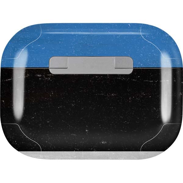 Skinit Decal Audio Skin Compatible with Apple AirPods Pro (2rd Gen, 2022) - Skinit Originally Designed Estonia Flag Distressed Design