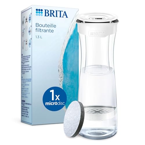 BRITA bouteille filtrante blanc graphite (1,3 L...