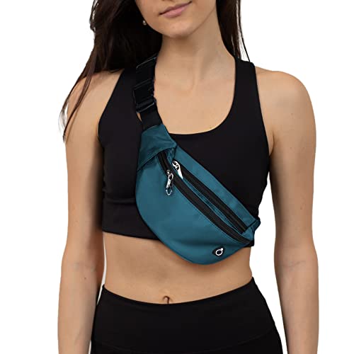 Image of Fanny Packs for Men and Women, Water-Repellent Sports Waist Pack Bag for Travel Hiking Running Hands-free