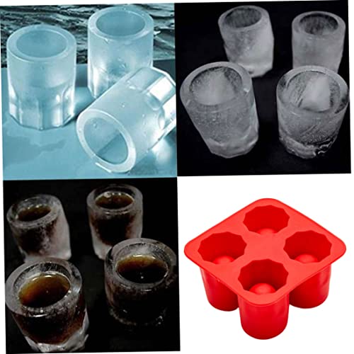 Molde de silicona para hielo en forma de copa de vino miniatura 3