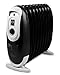 Produktbild SUNTEC Ölradiator Heat Safe compact 1200 black | elektrische Heizung mit Thermostat | max 1200 Watt | energiesparend und allergikerfreundlich mit 3 Heizstufen und 9 Rippen für Räume bis 32 qm