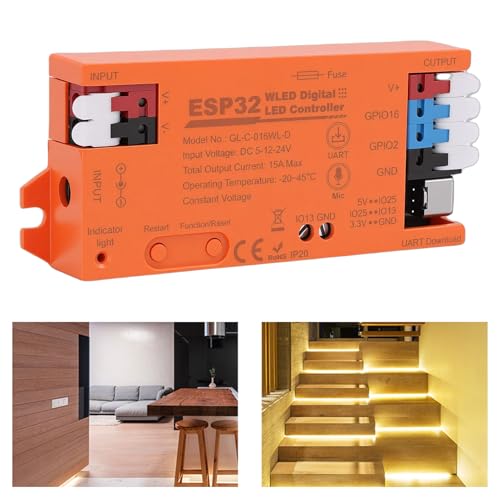 Contrôleur de bande LED PC WiFi avec synchronisation musicale et commande par application - 3