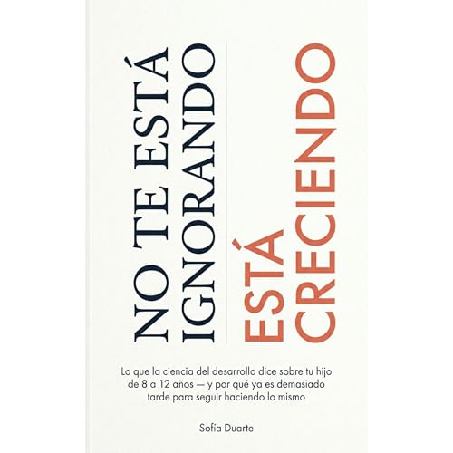 No te est&aacute; ignorando, est&aacute; creciendo Audiolibro Por Sof&iacute;a Duarte arte de portada