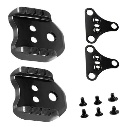 Hsthe Sea Bike Pedal Adapter, Metal Double Cleat Bike Pedal Adapters - Image 2