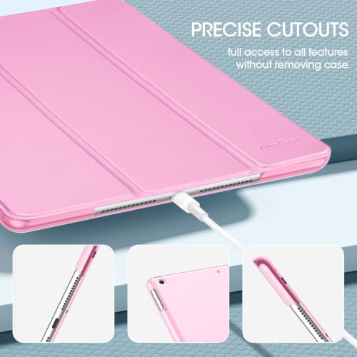 Image of ProCase for iPad 9th / 8th / 7th Generation Case 10.2 Inch, Peonypink