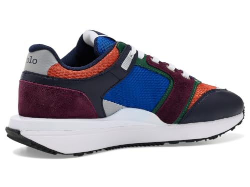 Image of POLO RALPH LAUREN Train 89 Suede & Oxford Sneakers