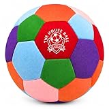 The House Ball - The Original Soft and Safe Indoor Soccer Ball Size 4 - Created for Inside Your Home and Yard - Won't Scuff Your Walls - Realistic Feel and Weight with a Shock Absorbing Exterior
