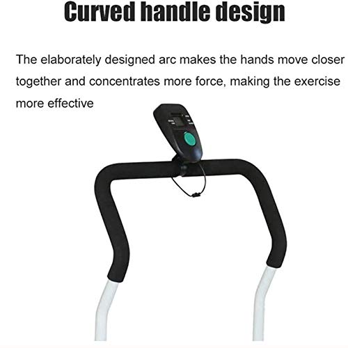 Foto von Verstellbare Neigung, Fitness-Training, Joggen, Laufband, faltbar, Stahlrahmen-Laufbänder, kleines mechanisches Laufband, geeignet für Zuhause, Blau