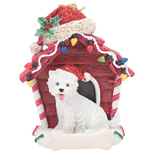 Kurt Adler Highland Terrier with Dog House Ornament