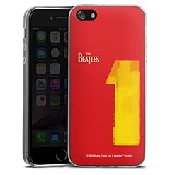 Coque Slim Compatible avec Apple iPhone 5s Coque Ultra Fine Coque en Silicone Ultra Fine The Beatles Bande Musique - Les Beatles, Paul McCartney, John Lennon, RIngo Starr, George Harrison