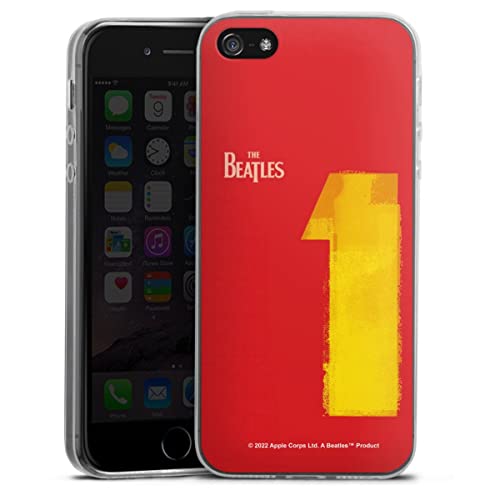 Coque Slim Compatible avec Apple iPhone 5s Coque Ultra Fine Coque en Silicone Ultra Fine The Beatles Bande Musique - Les Beatles, Paul McCartney, John Lennon, RIngo Starr, George Harrison Coque Slim Compatible avec Apple iPhone 5s Coque Ultra Fine Coque en Silicone Ultra Fine The Beatles Bande Musique