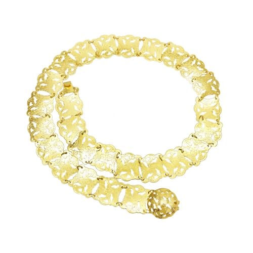 National Style Hollow Carved Waist Chain For Dai Clothing Ethnic Accessories