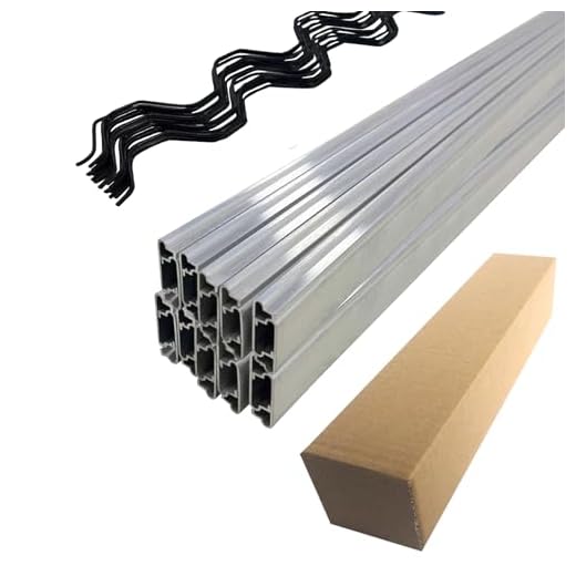 10 Set Greenhouse Spring Wire and Lock Channel Kit,6.6 FT PVC-Coated Wires & Aluminum Channels for Plastic Film,Shade Cloth Attachment System