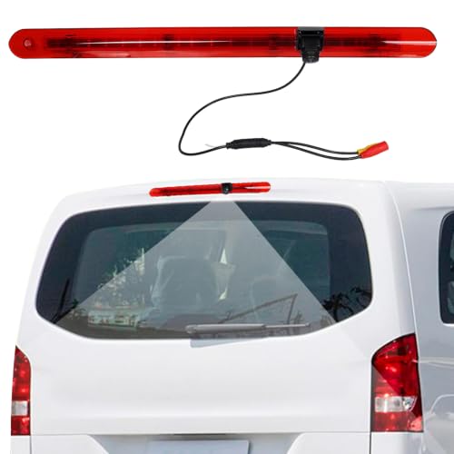 CAMECHO Rückfahrkamera HD Nachtsicht IP67 Wasserdichter Kamera für Mercedes
