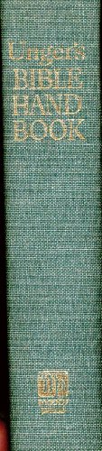 Unger's Bible Handbook B0024CD2P2 Book Cover