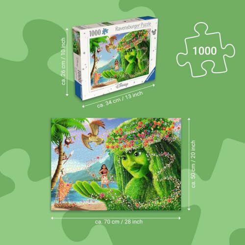 Puzzle 1000 pièces : Vaiana Collection Disney Ravensburger France - vue 5