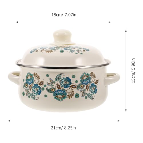 Casserole émaillée multifonction DOITOOL pour cuisson maison saine