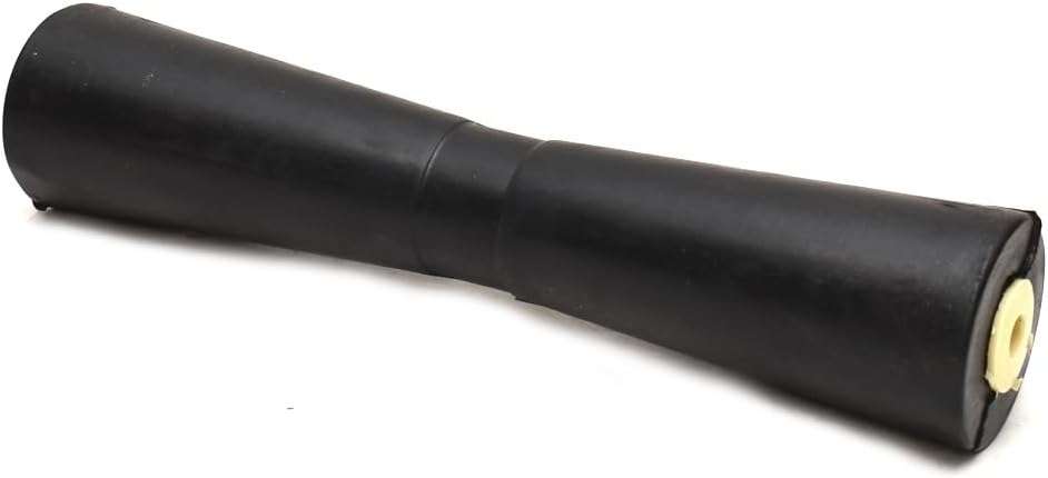 Yates Boat Trailer Keel Roller 18244 | 18 Inch 5/8 Shaft Black