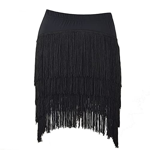 KENNA Belle Garniture de Frange en Dentelle de 10 mètres 30 cm de Large Coupe de Frange de Gland pour Bricolage Robe Latine scène vêtements Accessoires Ruban de Dentelle