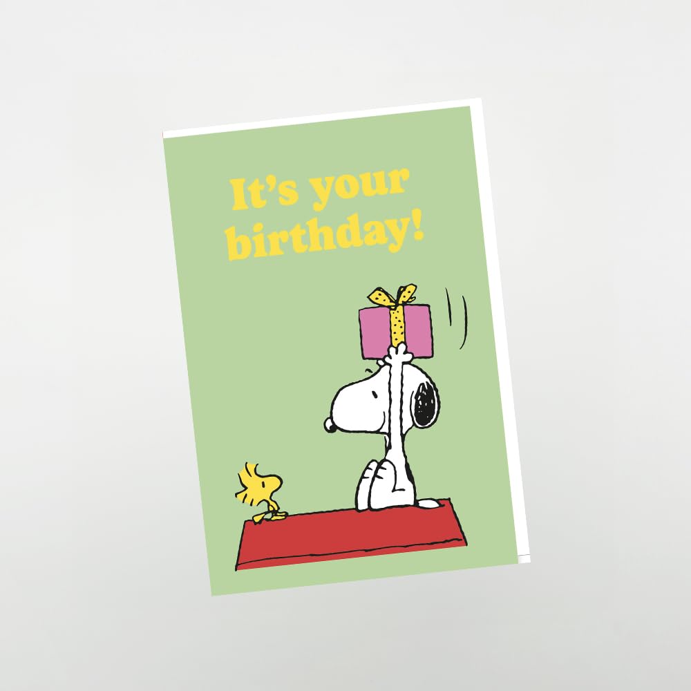 Braun & Company Snoopy Peanuts Woodstock Greeting Card - Original Licensed Design | 11.5 x 17 cm with Matching Envelope | Pack of 6 (5000-26003) - Image 4