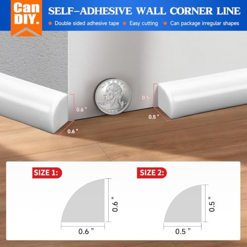 Image of Silicone Shower Water Dam Barrier, Self Adhesive Shower Threshold Water Stopper Strip, Collapsible Waterproof Floor Seal for Bathroom, Kitchen, Bathtub & Wet Room(White, 2-Meter, C-Shap)