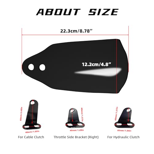 FATECIM Club Style Handguards for Harley