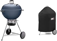 Vista 23 de Parrilla de carbón Master-Touch, de la marca Weber, Rejilla, Blanco