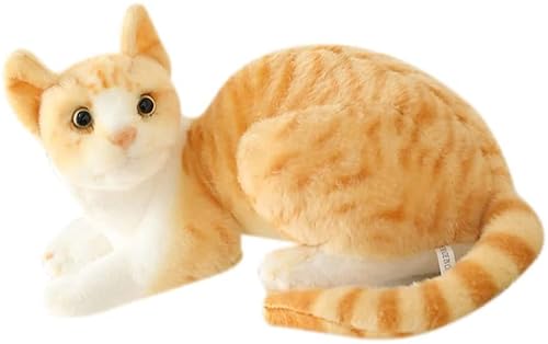elemhome Juguetes de peluche de peluche, animales de peluche, animales de peluche, animales de peluche, realistas, pequeños gatos, lindos juguetes de peluche para niños