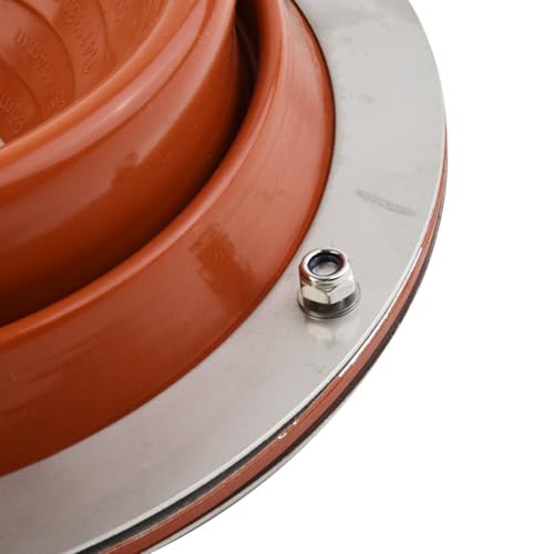 Kit intermitente de estufa de tienda con collar de silicona ajustable 75-160mm 7