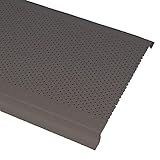 Decomesh 6' Aluminum 7' 10' Long Undereave Soffit Vent Brown (Brown) 30 Pieces per Carton