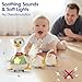 HOLA Baby Toys 6-12 Months Musical Dancing Duck Toy Set with Mama and Babys Tummy Time Toys, Crawling and Interaction Modes 1 Year Old Girl Boy Baby Stocking Stuffers