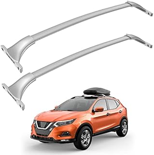 MOSTPLUS Roof Rack Cross Bar Rail Compatible for Nissan Rogue 2014 2015 2016 2017 2018 2019 2020 Cargo Racks Rooftop Luggage Canoe Kayak Carrier Rack