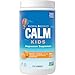 Natural Vitality Calm, Magnesium Citrate Kids Supplement, Stress Relief Gummies, Supports a Healthy Response to Stress, Gluten Free, Vegan, Sweet Citrus, 120 Gummies