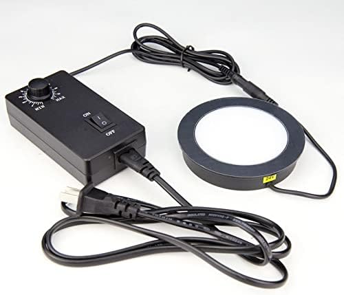 Miniatura 3 de ZTBH Microscope Accessories Kit Stereo Microscopio Illuminators Round Lamp 5075mm Microscope Slides (Color  70mm)