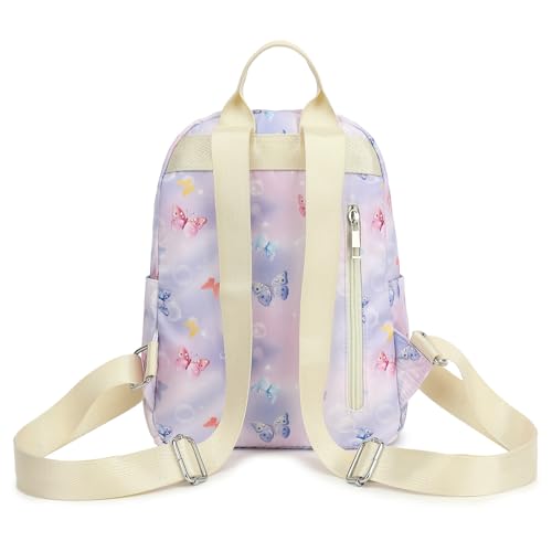 Image of Butterfly Mini Backpack Women Girls, Small Backpack Purse for Adults Teens Kids School Travel