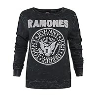 Long Sleeve Officially licensed merchandise Boat Neck Regular Official Ramones merchandise