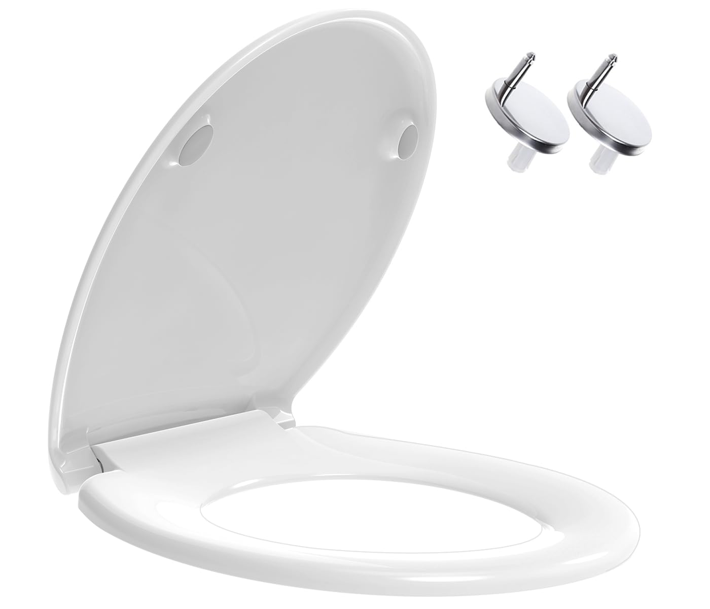 Buy Mass Dynamic White Soft Close Toilet Seat with Quick Release for