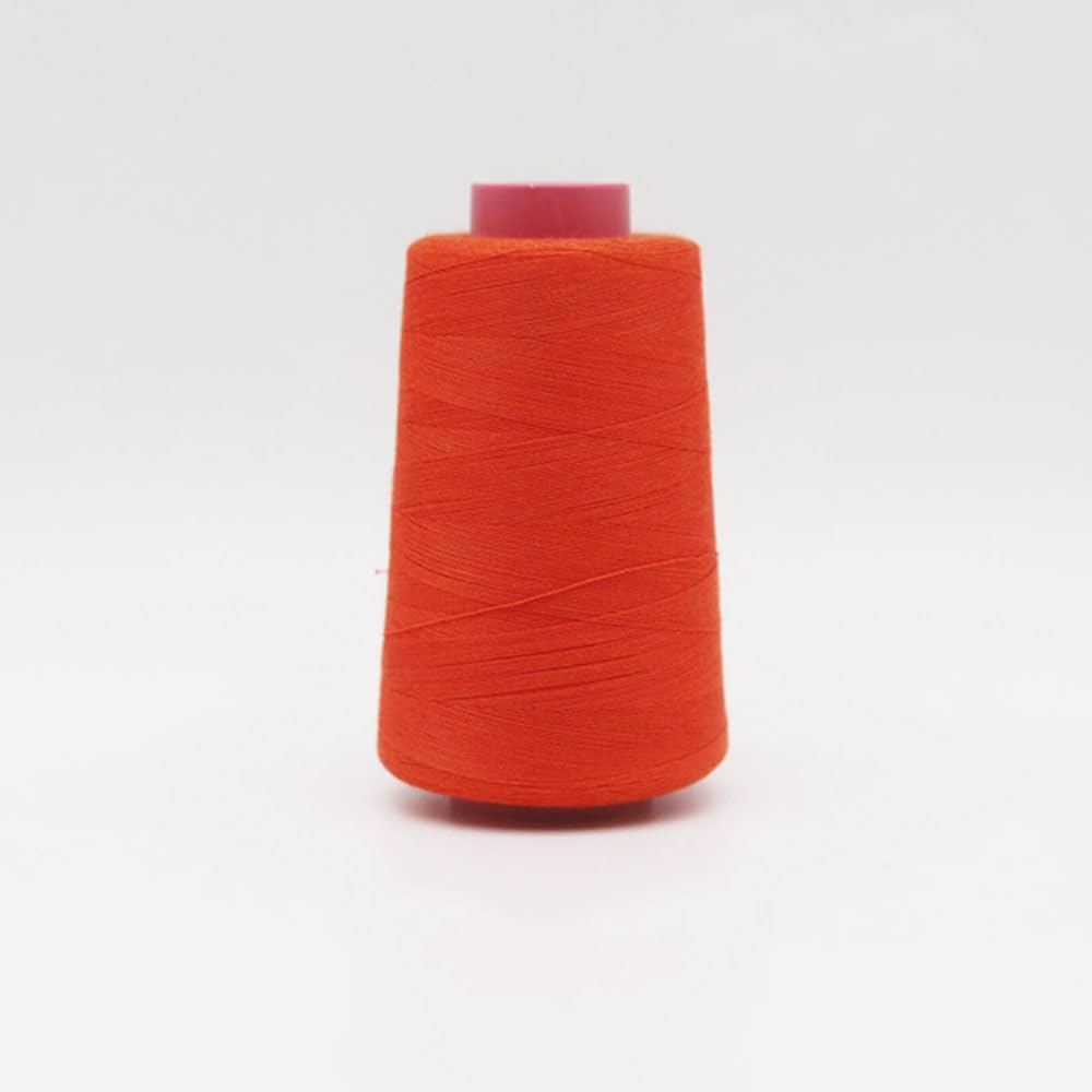 1313 Aramid 403 Flame Retardant Thread with High Temperature Resistance of 380 Degrees, Fire-Resistant Insulated Sewing Thread - 2000 Meters (Red)