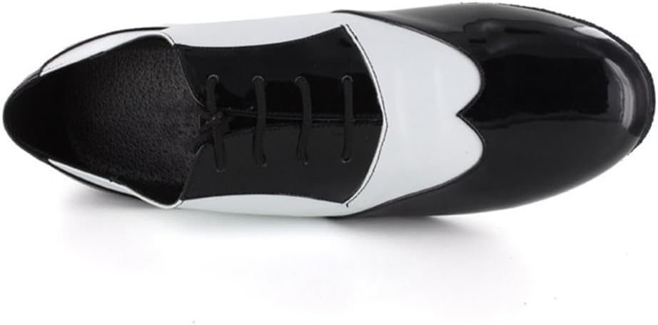 Men's Classic Fashion Lace-up Salsa Tango Samba Jazz Rumba Ballroom Latin Modern Dance Shoes Evening Wedding Shoes