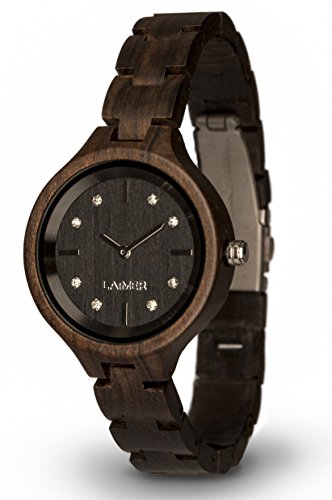 Holzkern Reloj Analógico para Mujer de Cuarzo con...