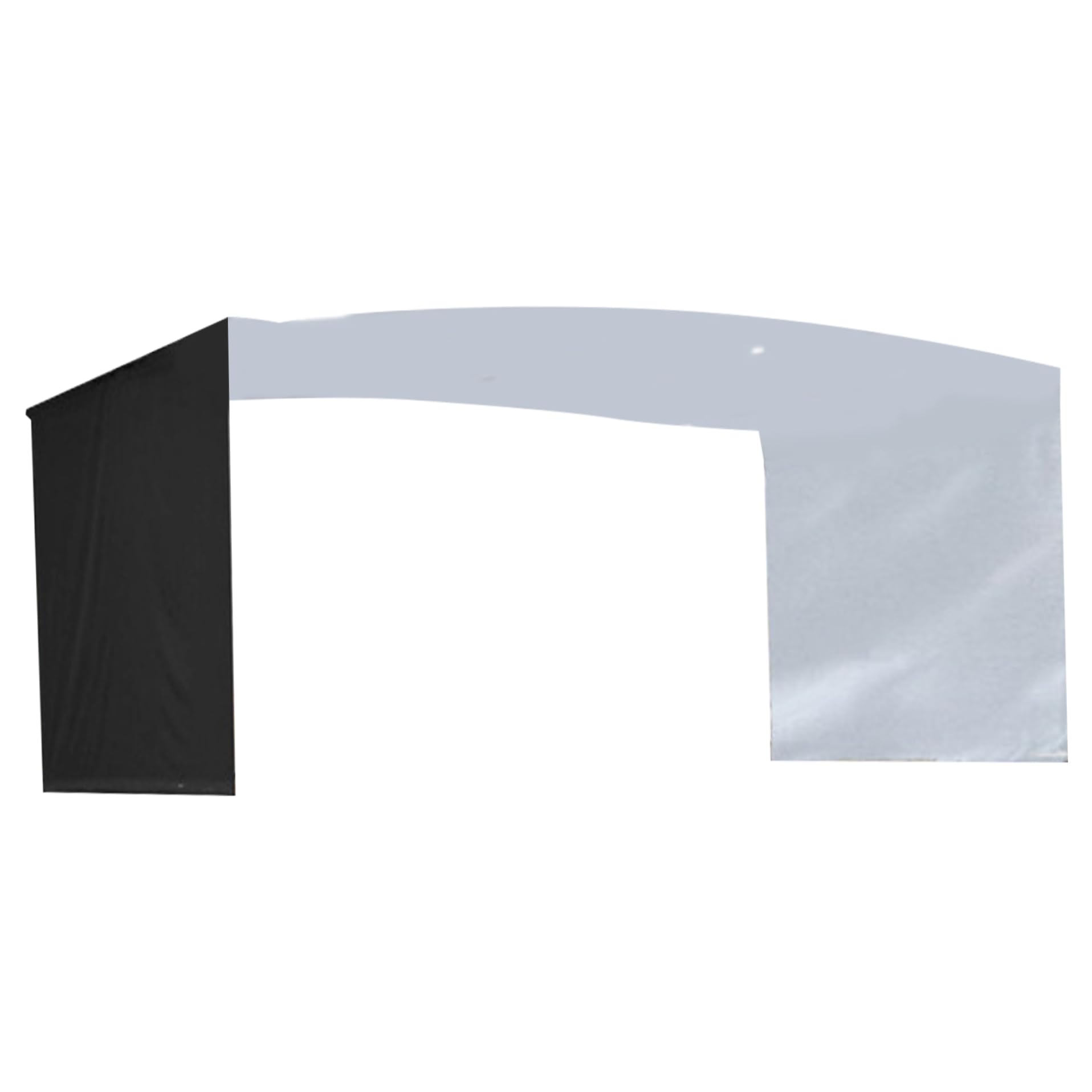 Couverture d'ombrage pour pergola 17x7 pieds pour repas de jardin