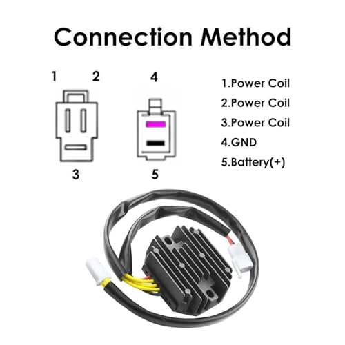 Regulador de corriente para moto con rectificador integrado código 58411034100 5