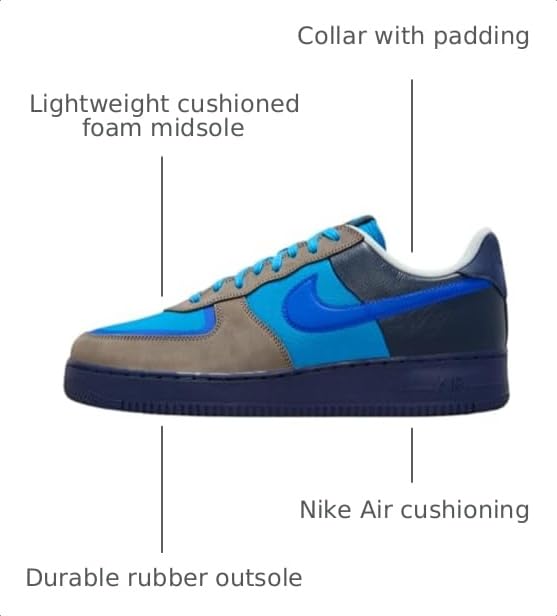 Image of Nike Unisex Air Force 1 07 Trainers