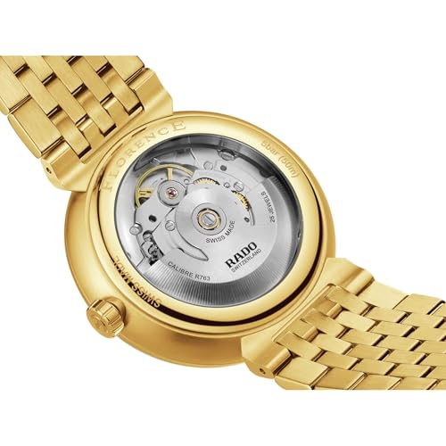 Rado - Florence Automatic - Unisex - Swiss Watch - Automatic - Gold - 39 mm4