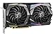 MSI Gaming GeForce GTX 1660 128-Bit HDMI/DP 6GB GDRR5 HDCP Support DirectX 12 Dual Fan VR Ready OC Graphics Card (GTX 1660 Gaming X 6G)