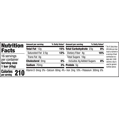 Larabar Almond Butter Chocolate Chip, Gluten Free Vegan Bars, 16 Ct #TOP6