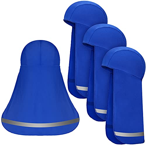 Pare-soleil chapeau cou refroidissement bleu taille unique Sintege 4 pièces