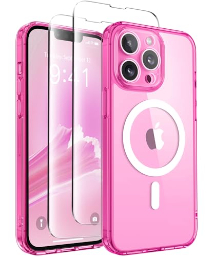 Coque iPhone 13 Pro MagSafe CAPRARO protection photo intégrale néon