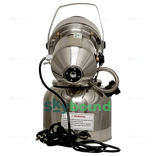Skybound Stainless Steel ULV Fogger Machine with Timer for Fumigation & Sanitization 220V, 500Hz