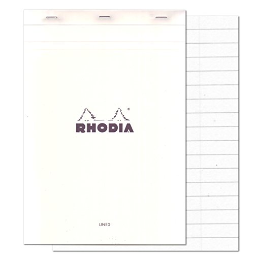 Quo Vadis Rhodia Ice Top Staplebound Pad Lined (6" x 8 1/4")